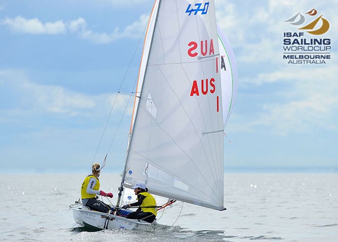 Womens 470: Rechichi and Stowell - Sail Melbourne 2011 © ISAF 